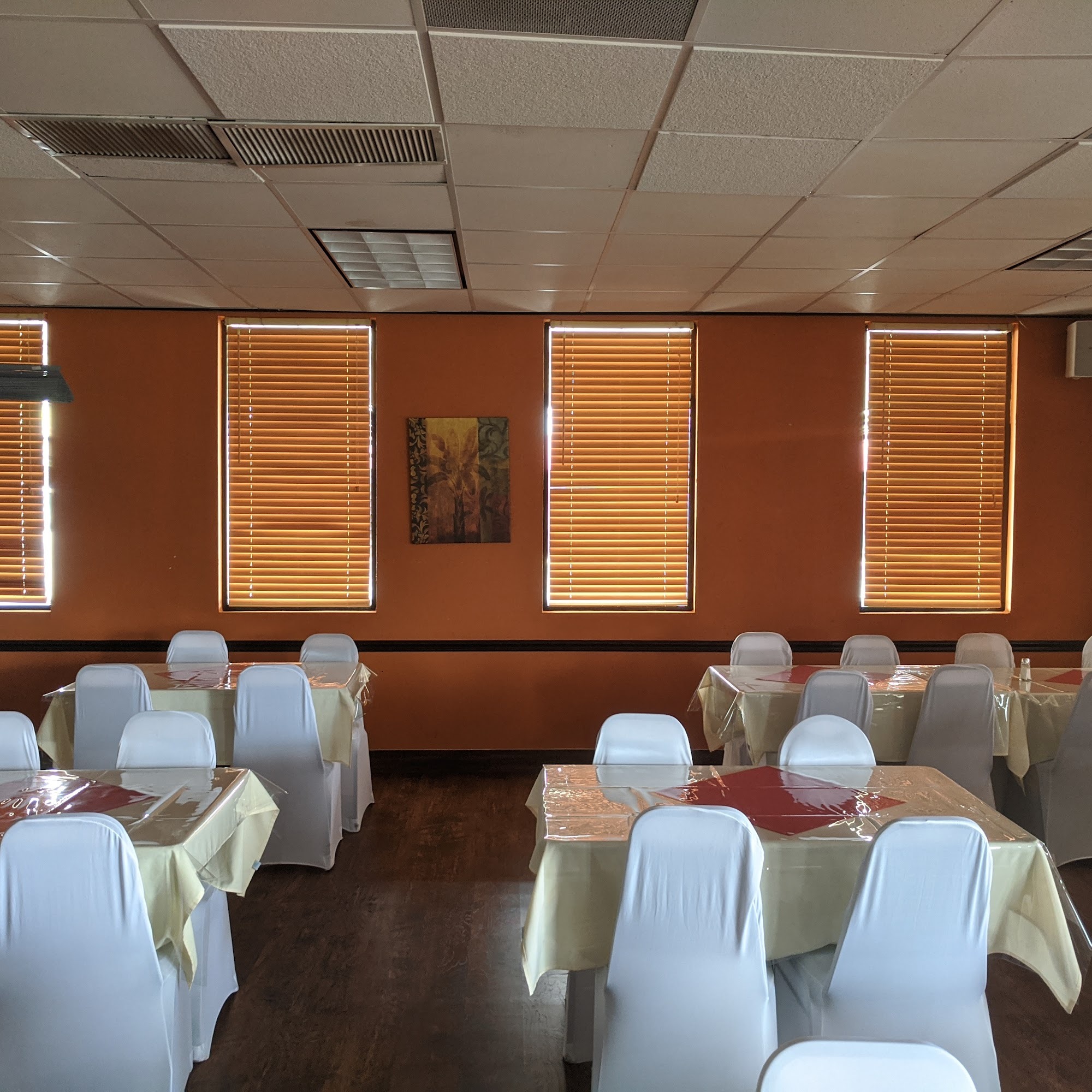 Johnny Tamales private dining room set for an event